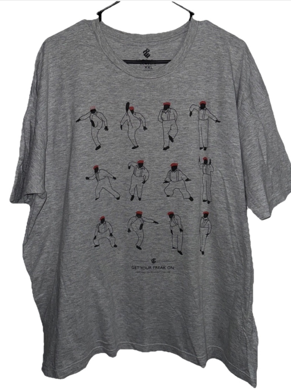Roco Wear Classic Men’s Graphic T-Shirt Gray XXL